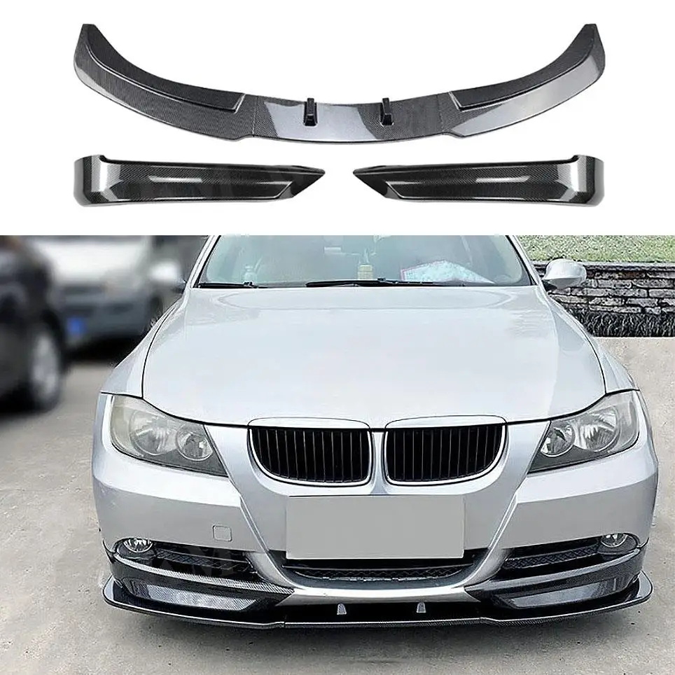 1 комплект передний бампер разделитель губ диффузор защитная крышка для BMW 3 серии
