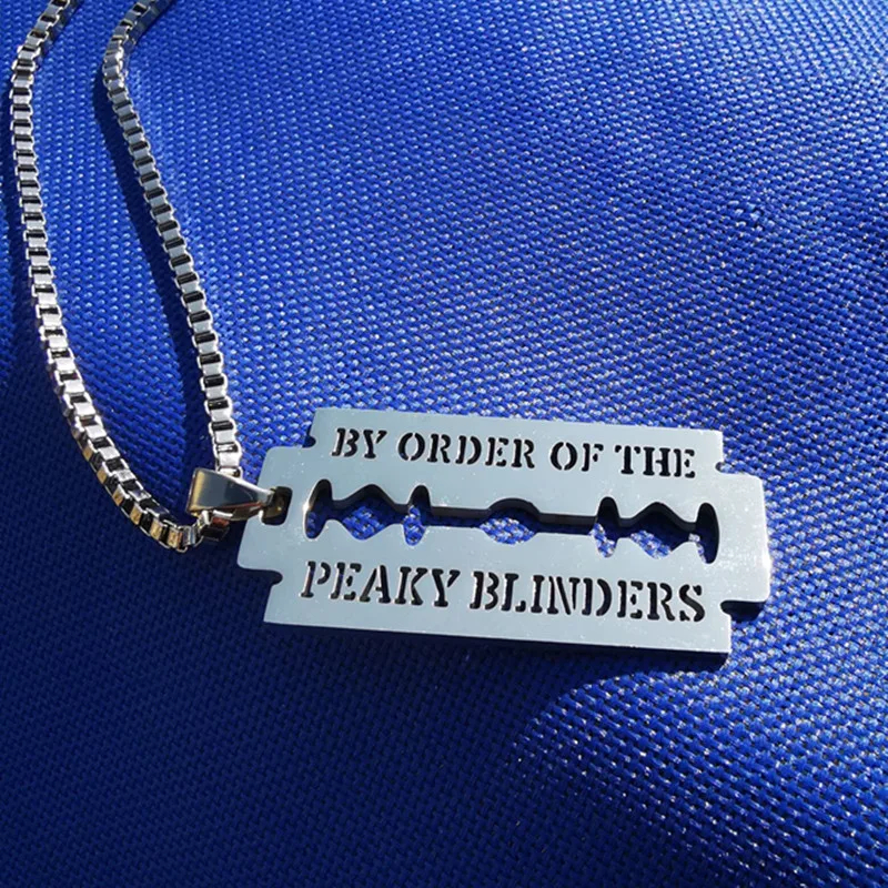 Брелок для ключей с изображением Томаса Шелби по заказу Peaky Blinders лезвие бритвы