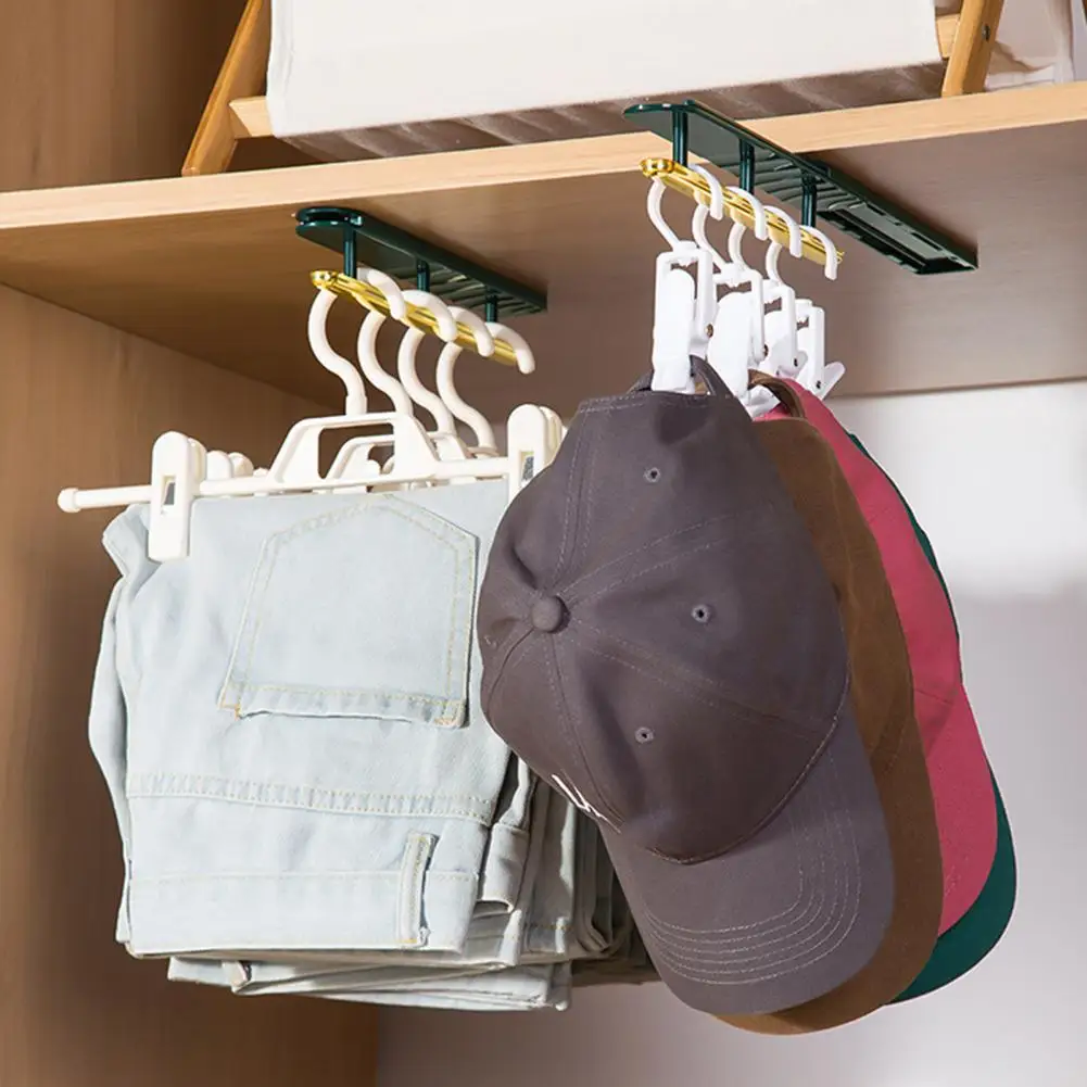 

Durable Storage Holder Stretchable Punch-free Water Resistant Utensil Rack Organizer Heavy Duty Hat Storage Rack Home Supplies