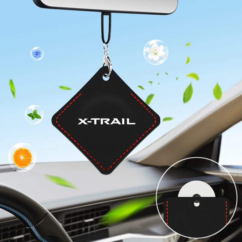 Автомобильные замшевые аксессуары освежитель воздуха для Nissan X-trail Navara QASHQAI Juke Micra