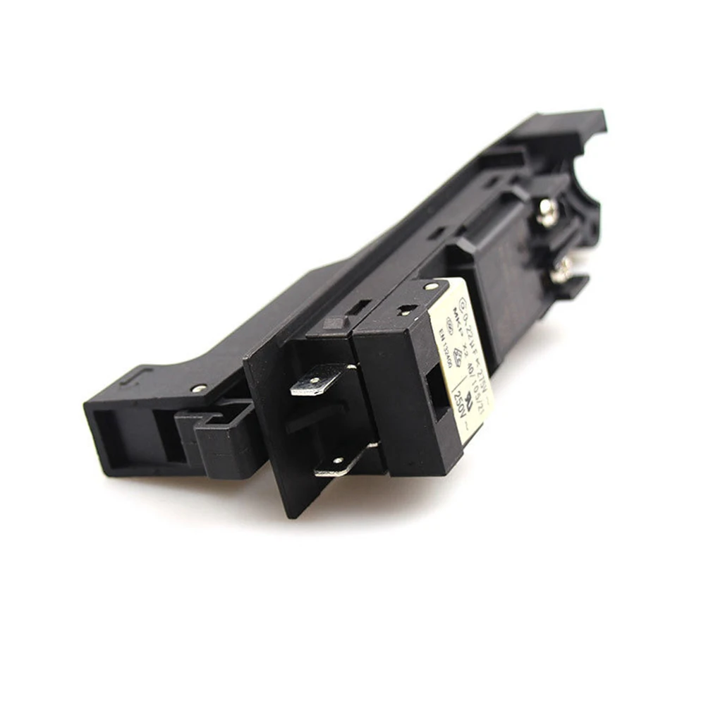 

Button Angle Grinder Switch AC 220V/240V Black Grinding Accessories Plastic+metal 180 Types