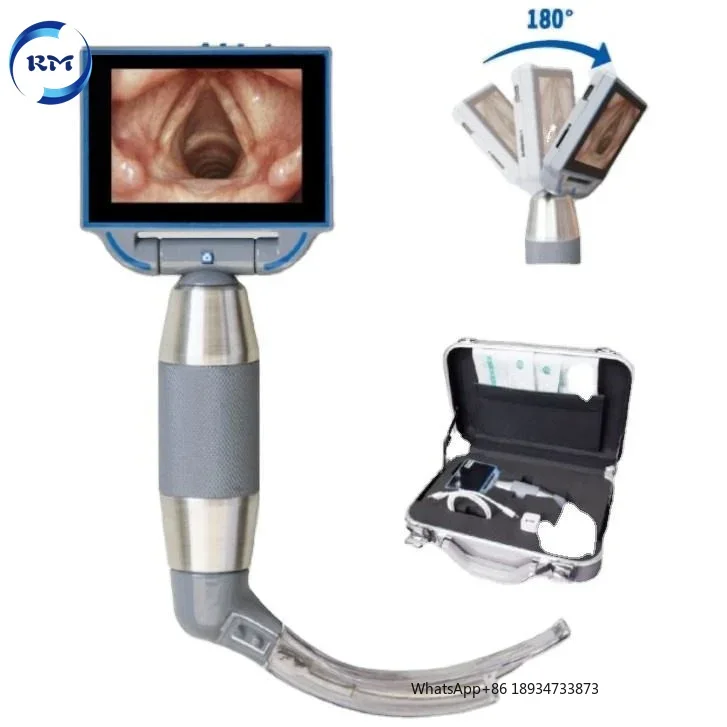 Медицинский портативный эндоскопический ларингоскоп с разрешением 640x480 для