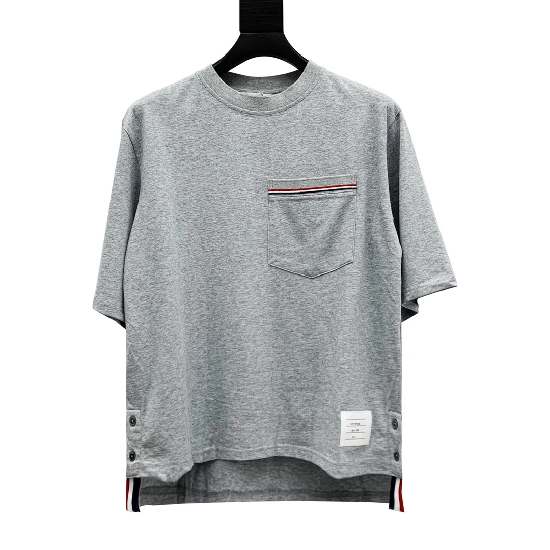 

TB THOM Classic High Quality Cotton Men's Fashion Short Sleeves tshirt