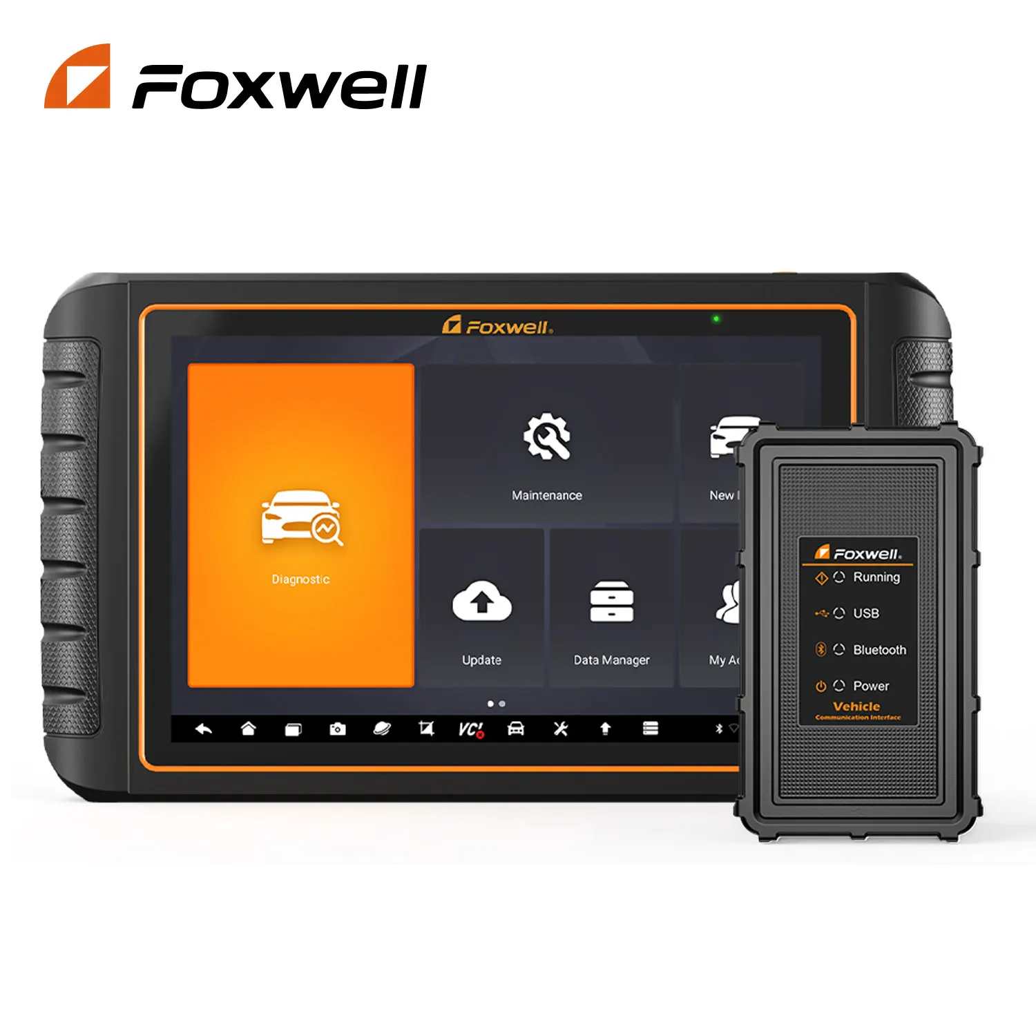 Диагностический сканер Foxwell GT75 диагностический OBD2 10 1 дюйма |