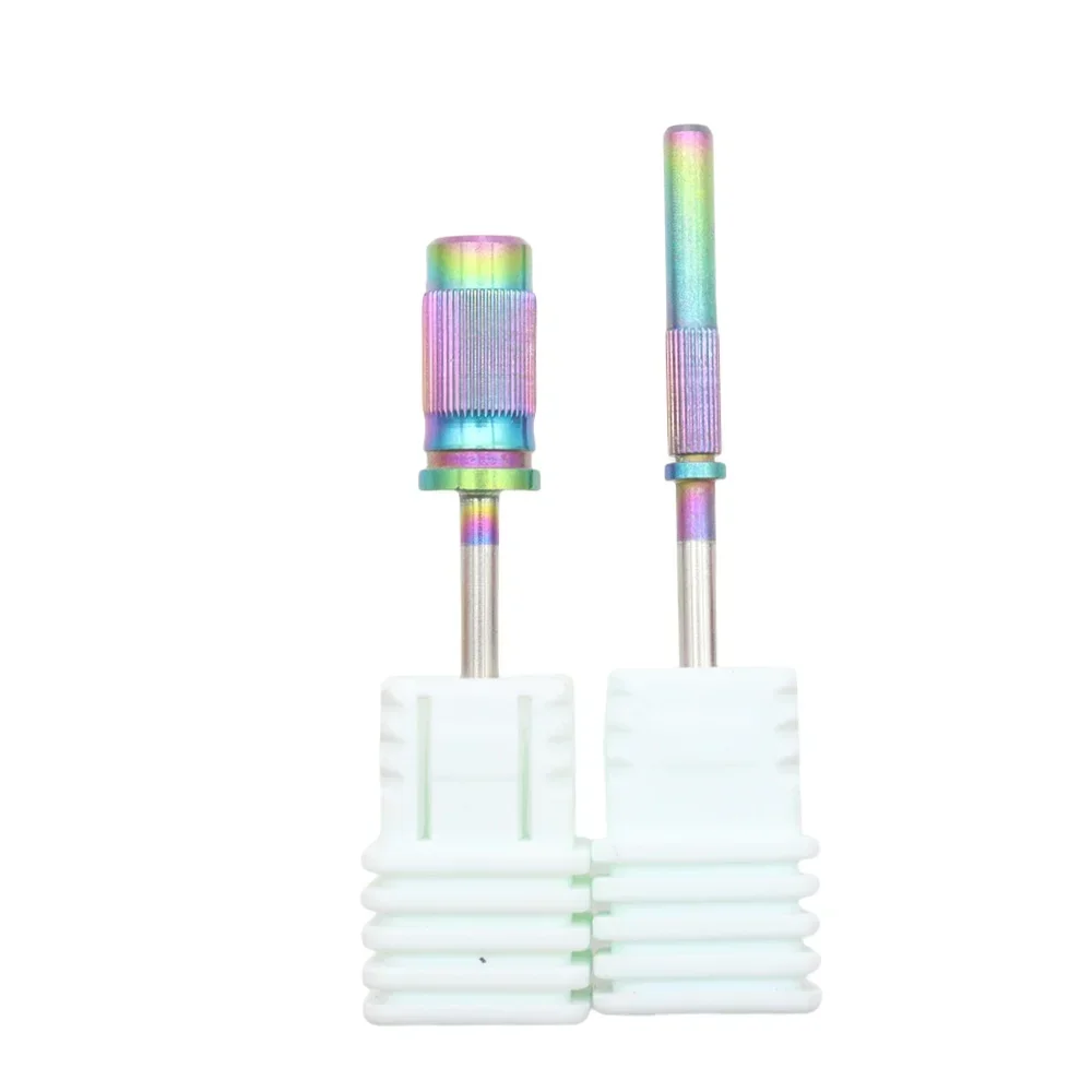 Quality 1Pcs Rainbow Plate Big &amp Long Mini Mandrel Bit Nail Art Sand Ring sanding bands Split Removal