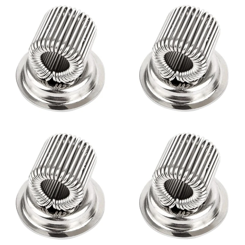 

(4 Pack) Magnetic Pen Holder Clip, Pen Holder Clip With Adjustable Spring Loop, Magnetic Pencil Holder For Refrigerator