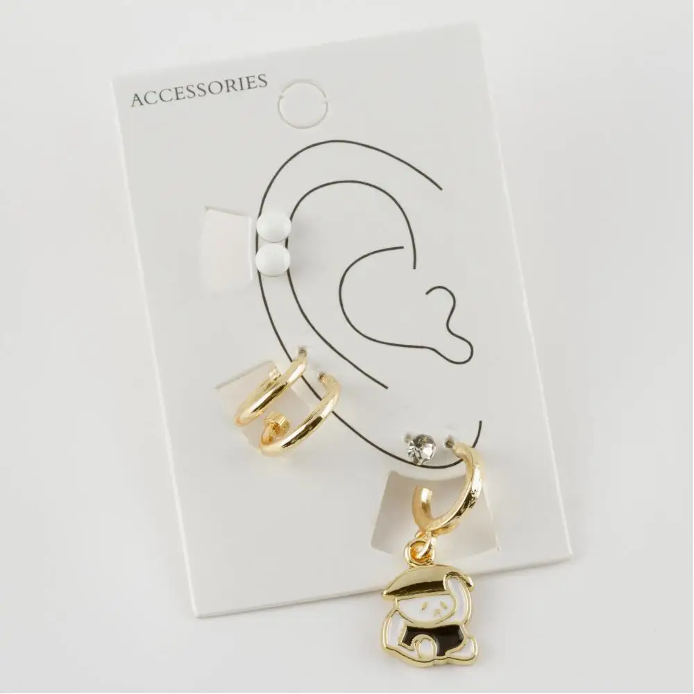 

6 шт., женские серьги-подвески с жемчугом