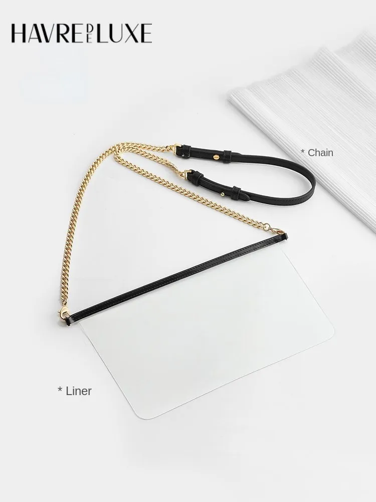 Roland Envelope Clutch Transformation Chain Do Not Fade Metal Up Town Bag Crossbody Shoulder Strap Single-purchase Accessories