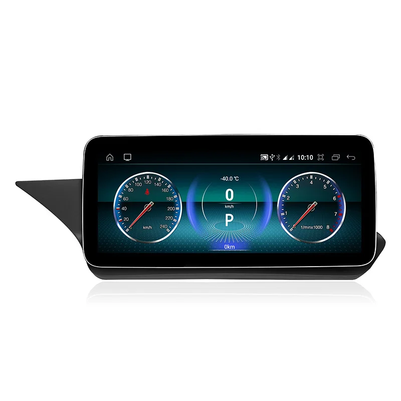 Автомобильный видеоплеер 10 25 дюйма/12 3 дюйма 6 + 128 ГБ Android 13 GPS-радио для Mercedes Benz E Class