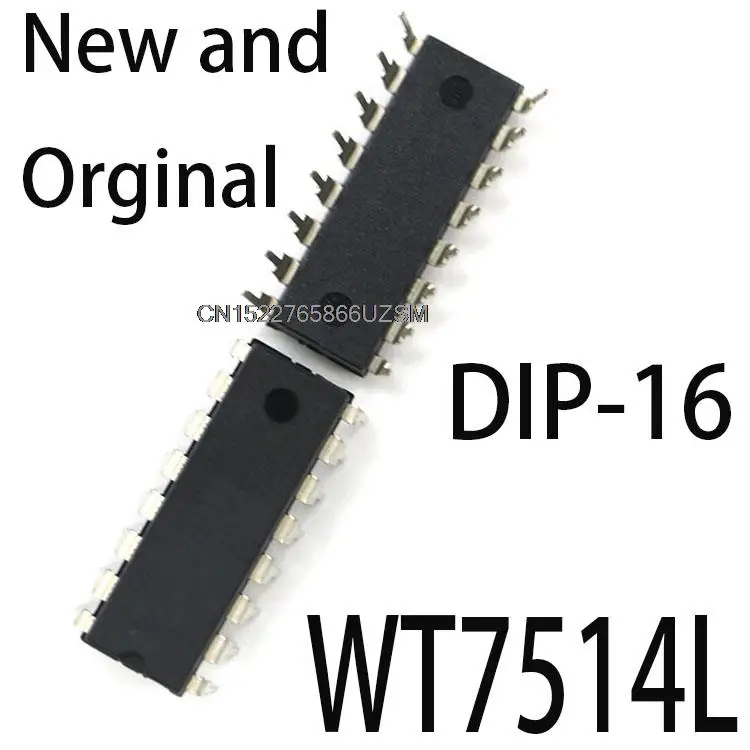5 шт. Новый и оригинальный DIP-16 WT7514 DIP оригинальный аутентичный WT7514L
