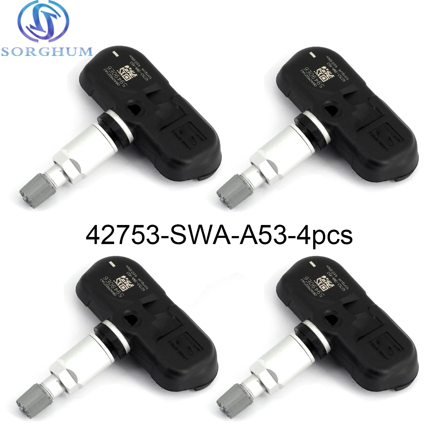 4 шт., 42753-SWA-A53, 42753SWAA53 PMV-108M TPMS датчик давления в шинах 315 МГц для Honda Accord CRV Fit