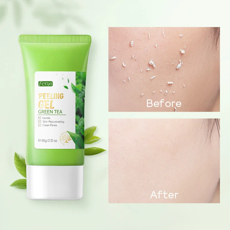 

FENYI Green Tea Exfoliating Gel Cleanser Nourishing Cleansing Pores Dead Skin Removal Facial Scrub Moisturizing Moisturizing