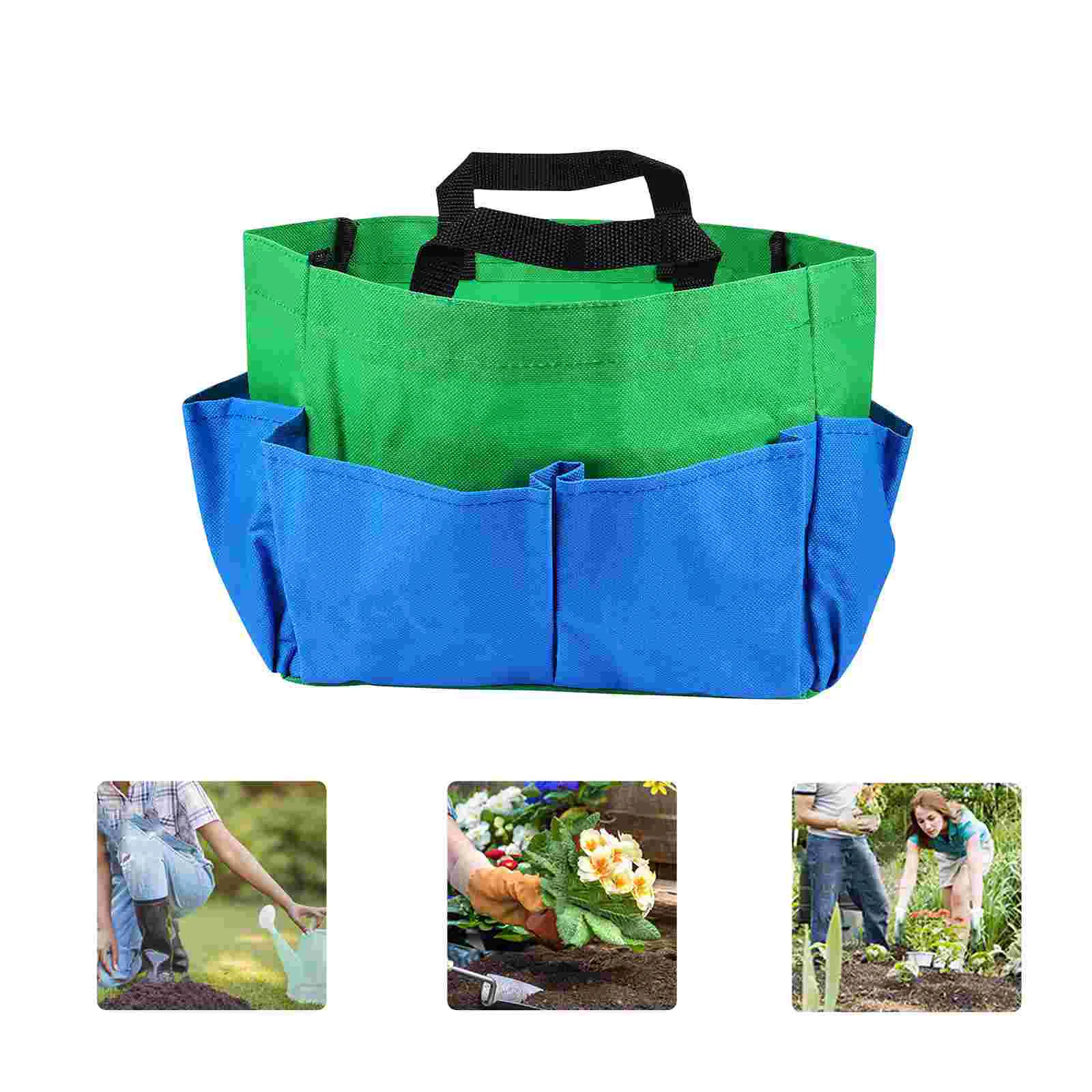

Waterproof Gardening Tool Bag Portable Oxford Cloth Tote Bag (Random Color)