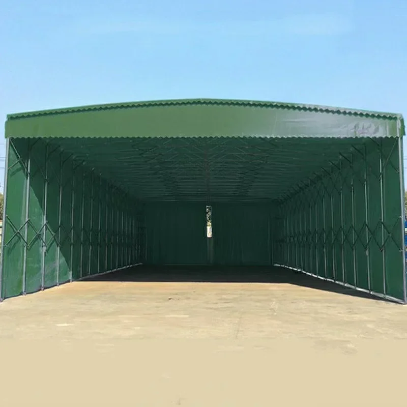 Открытый мобильный раздвижной тент