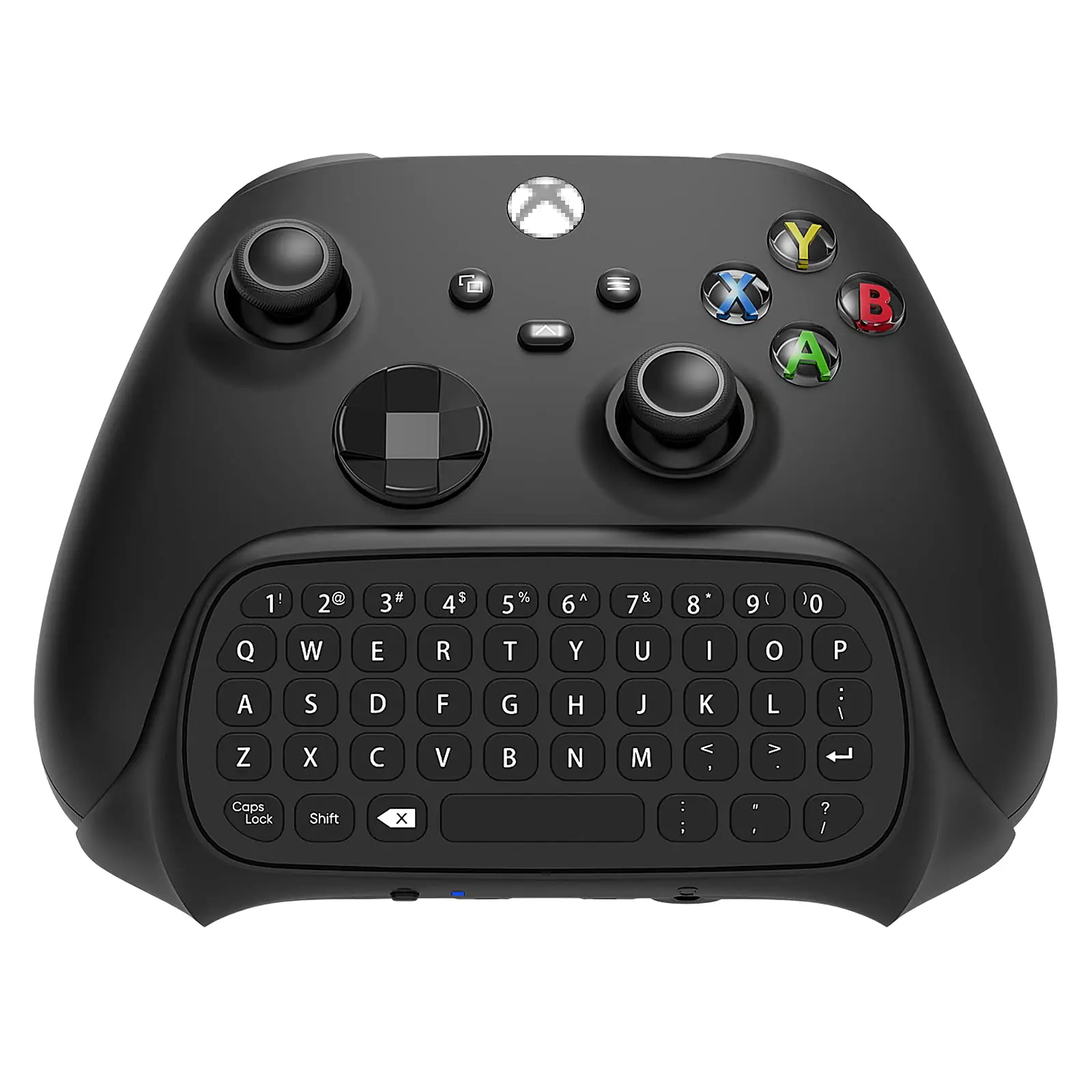 Keyboard for Xbox Series X/s One/s/ Controller Gamepad, 2.4Ghz Mini Qwerty Keyboard Gaming Chatpad with Audio/headset Jack