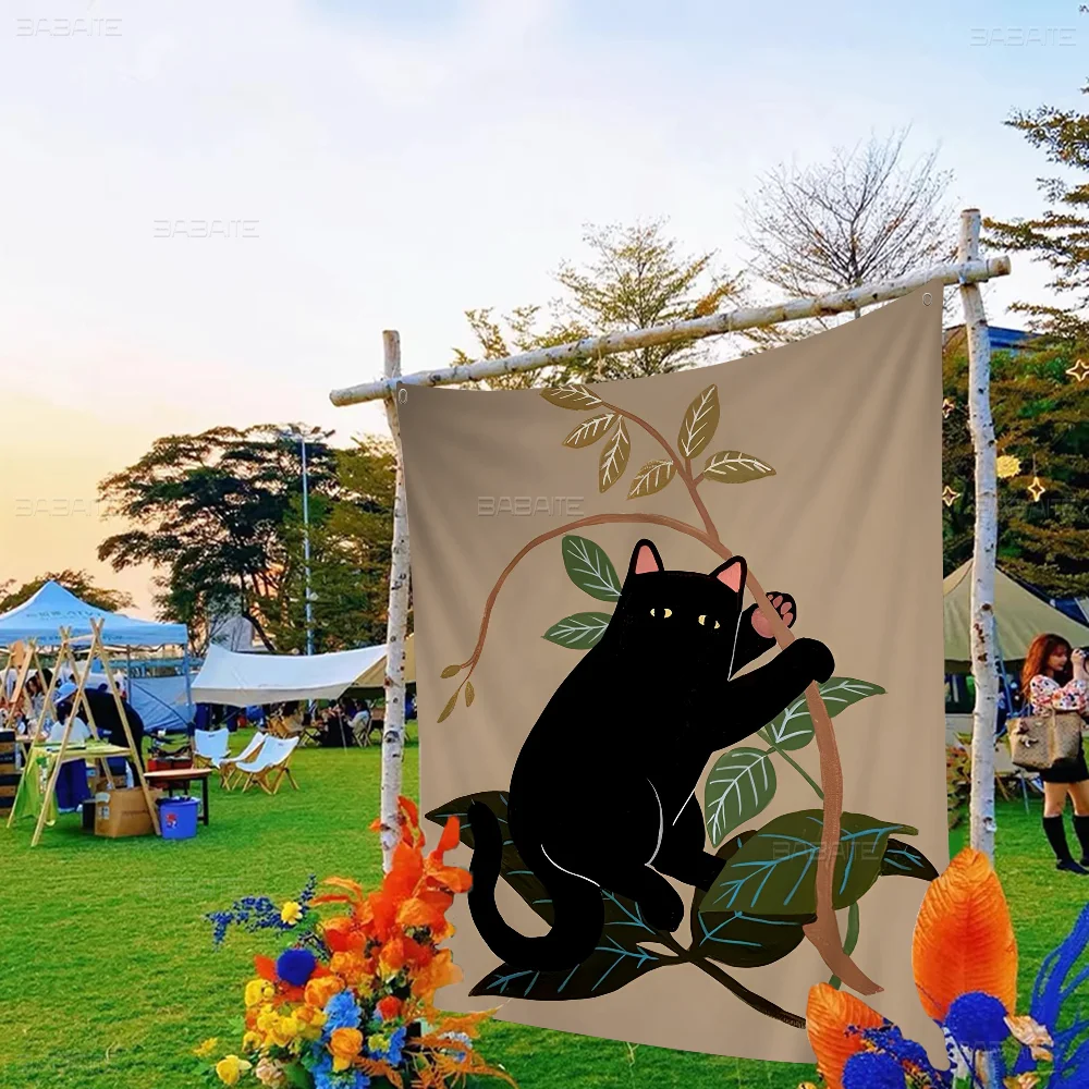 Абстрактное искусство кота большой размер магазин художественная акция