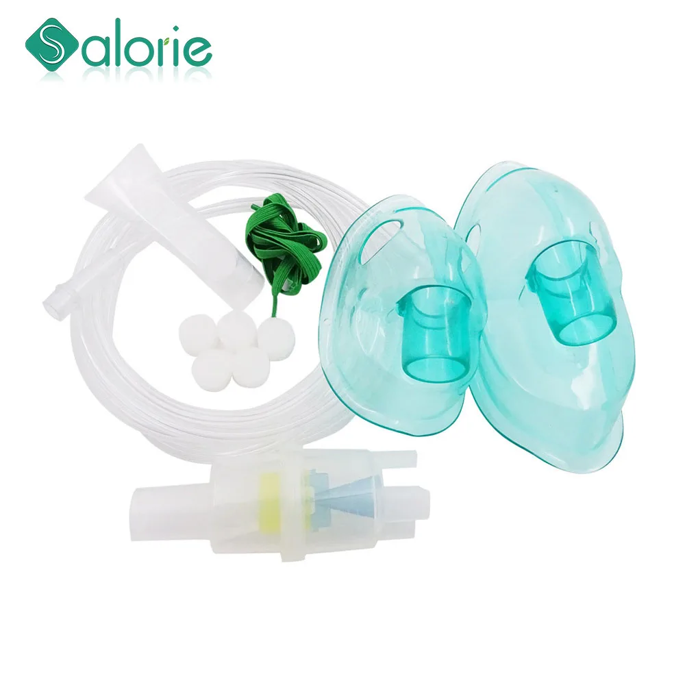 

Одноразовый распылитель, соединяющий мягкую трубу для ингалятора, маска, комплект, забота о здоровье, медицинская часть носа для рта, для де...