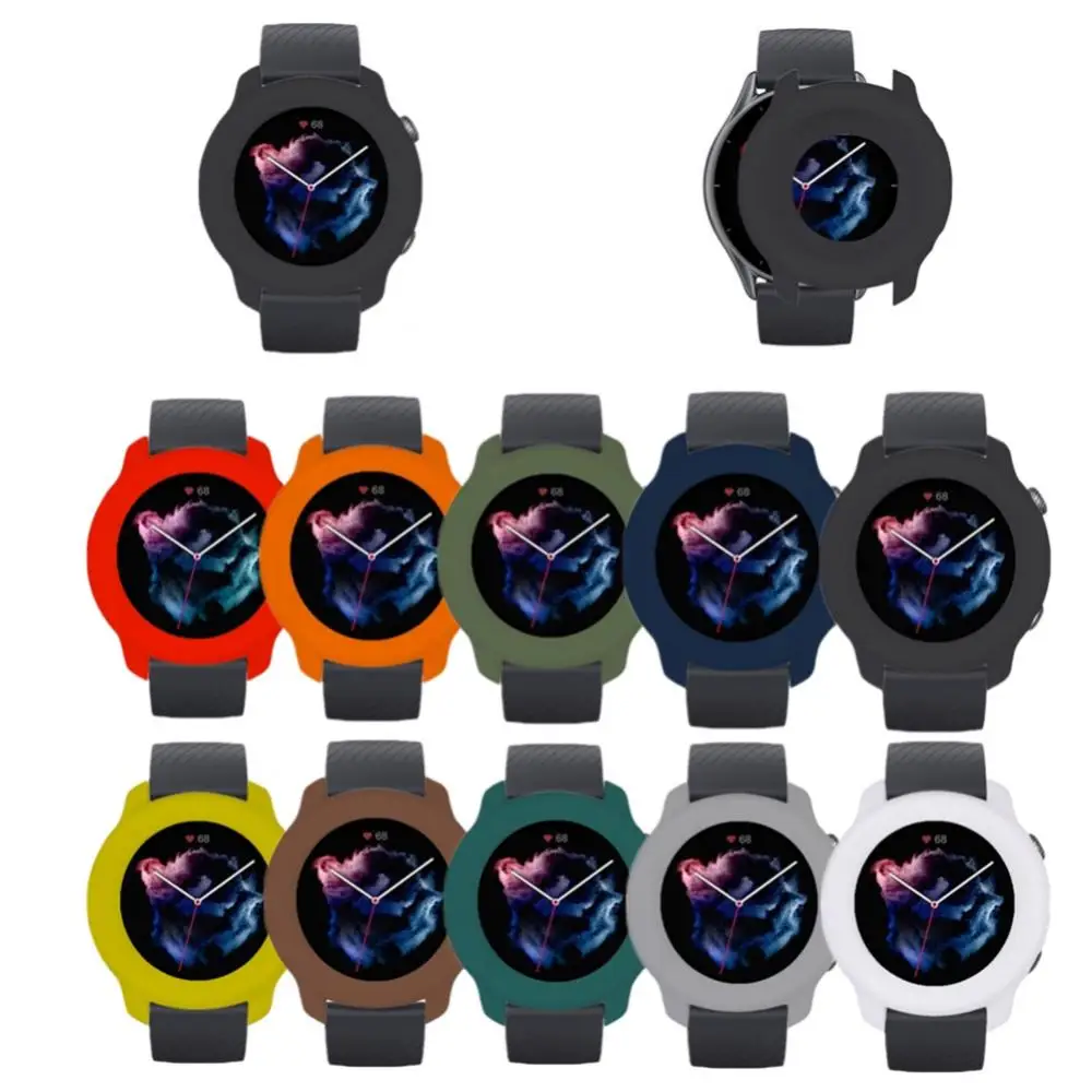 

Protective Case Watch Accessories Smart Watch Explosion-proof Soft All-inclusive For Huami Amazfit Gtr 3 Silicone Cover