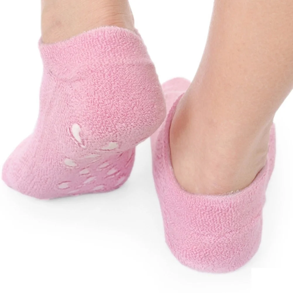 

Socks Moisturizing Foot Sock Spa Heel Pedicure Dry Soften Cushioning Forefoot Cracked Booties Salon Women Sleeve Lotion Moisture