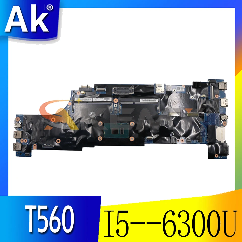 

Akemy For Lenovo ThinkPad T560 P50S Laptop Motherboard CPU I5 6300U/6200U 100% Test Work FRU 01ER007 01AY312