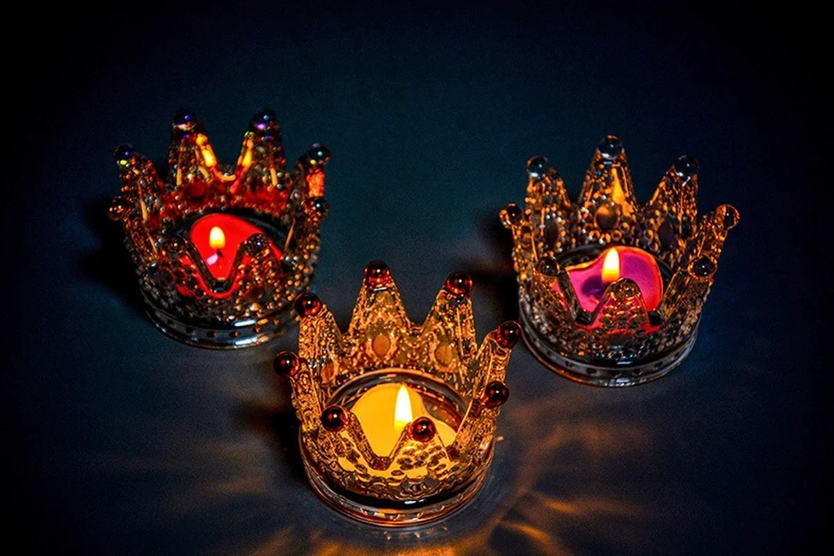 1 шт. Strongwell Европейская Корона золотые украшения ожерелье кольцо для хранения