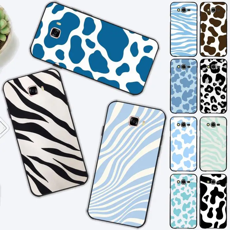 

Cow Zebra Phone Case for Samsung J 2 3 4 5 6 7 8 prime plus 2018 2017 2016 core