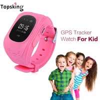 q50 gps smart kid safe watch sos call location finder locator tracker for child anti lost remote monitor baby wristwatch pk t58