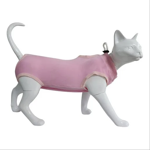 

Anti-Licking Anti-Scratching Clothes Soft Close-fitting Elastic Suit for Cats After Surgery Sterilization cat cat cat