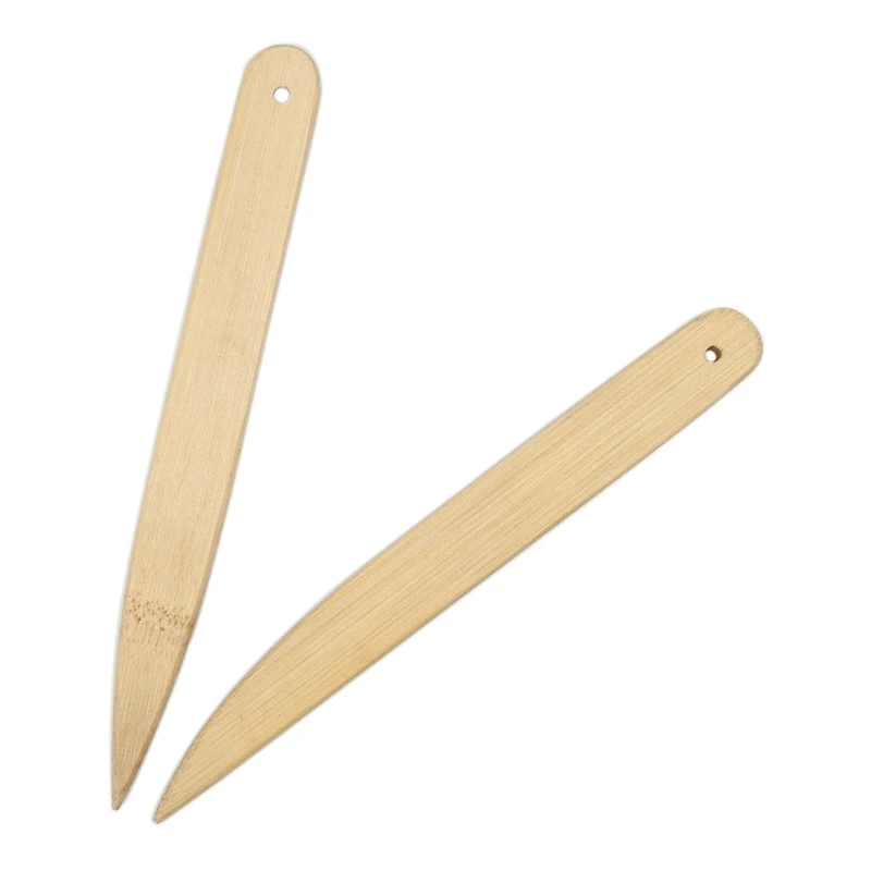 

Bamboo Wood Sew Mark Presser Tool for Sewing Point Tuner Seam Creaser Untensil