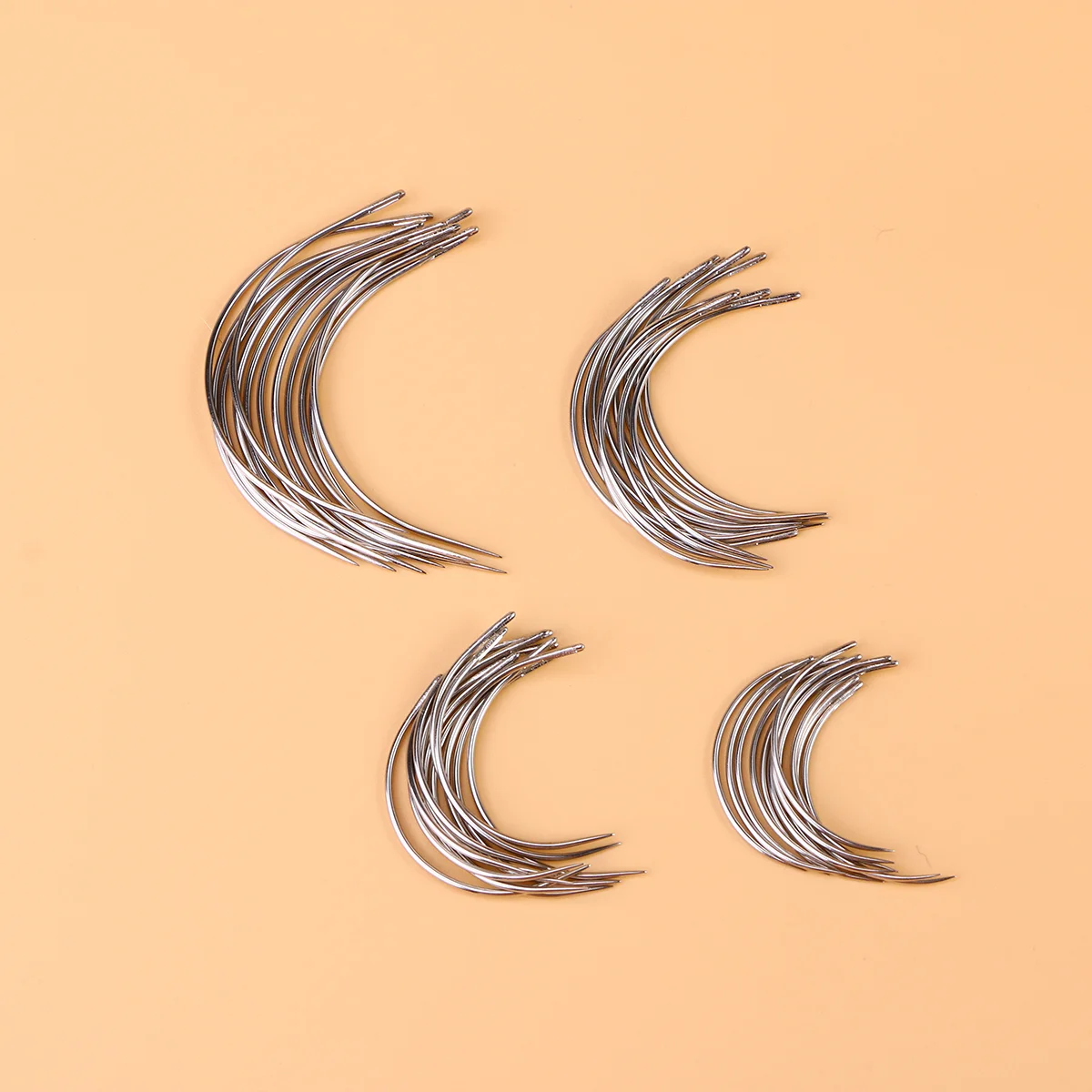 

Needles Sewing Curved Needle Hand Upholstery Eye Weaving Big Embroidery Easy Thread Quilting C Type Weave Knitting Carpet