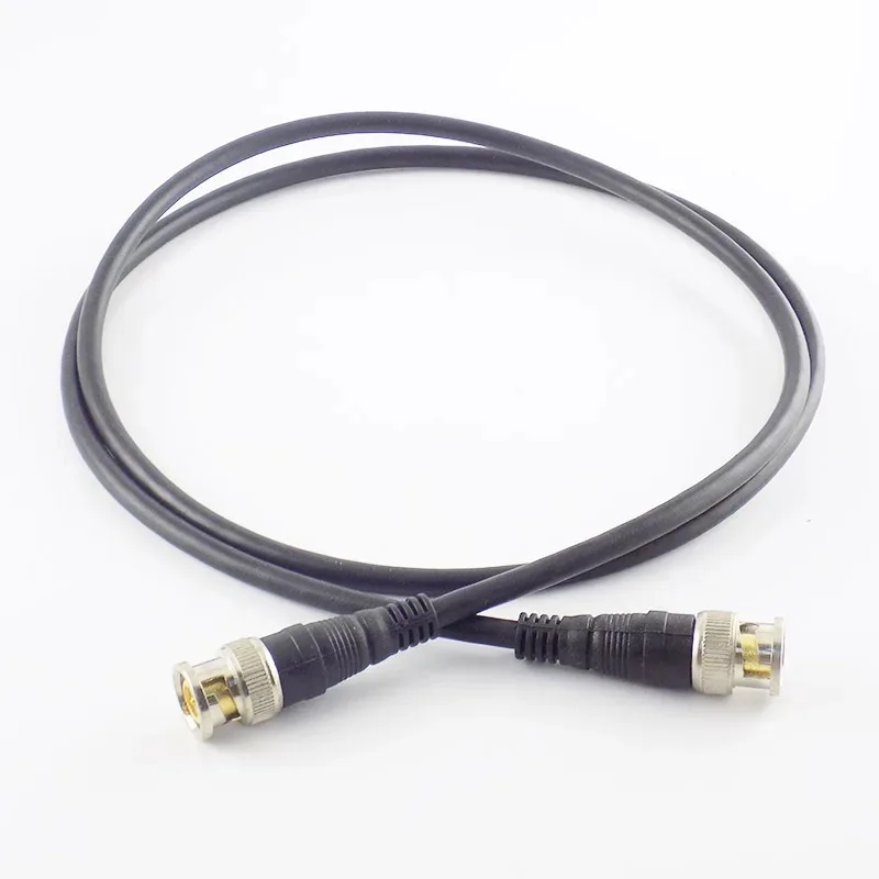 Фото Кабель BNC Q9 (штекер-штекер) SDI SYV-75-3-5 для подключения видеосигнала камеры видеонаблюдения, 2 шт. №1