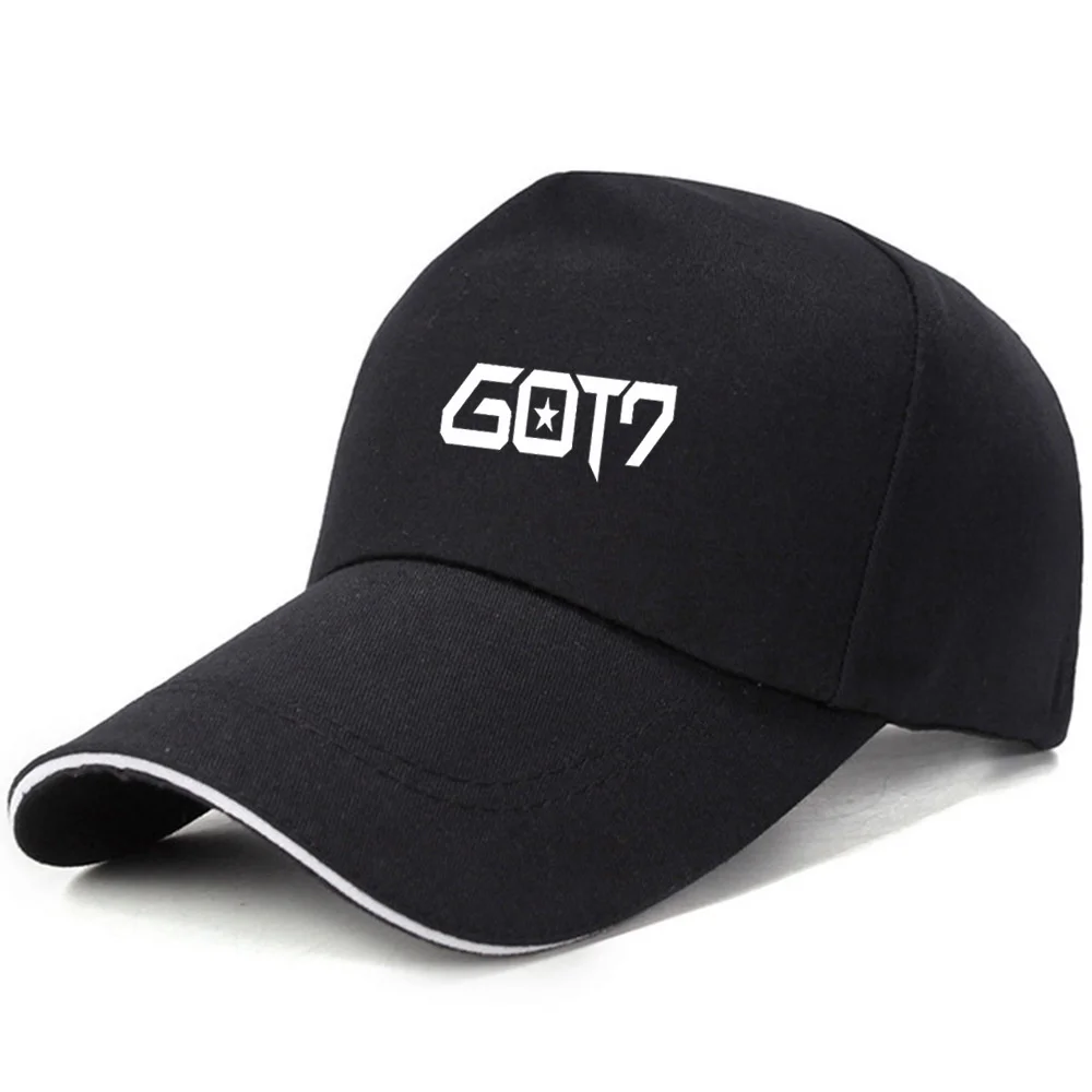 Kpop Got7 Wanna one Baseball Cap Visor Cotton Hat Sunscreen Cap for Fans
