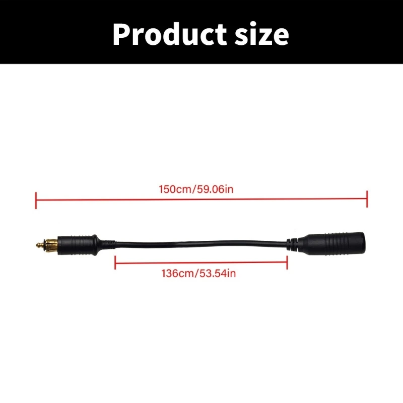 Гибкая удлинительная линия 573A 300 см для зарядного шнура Вт мотоцикла DIN