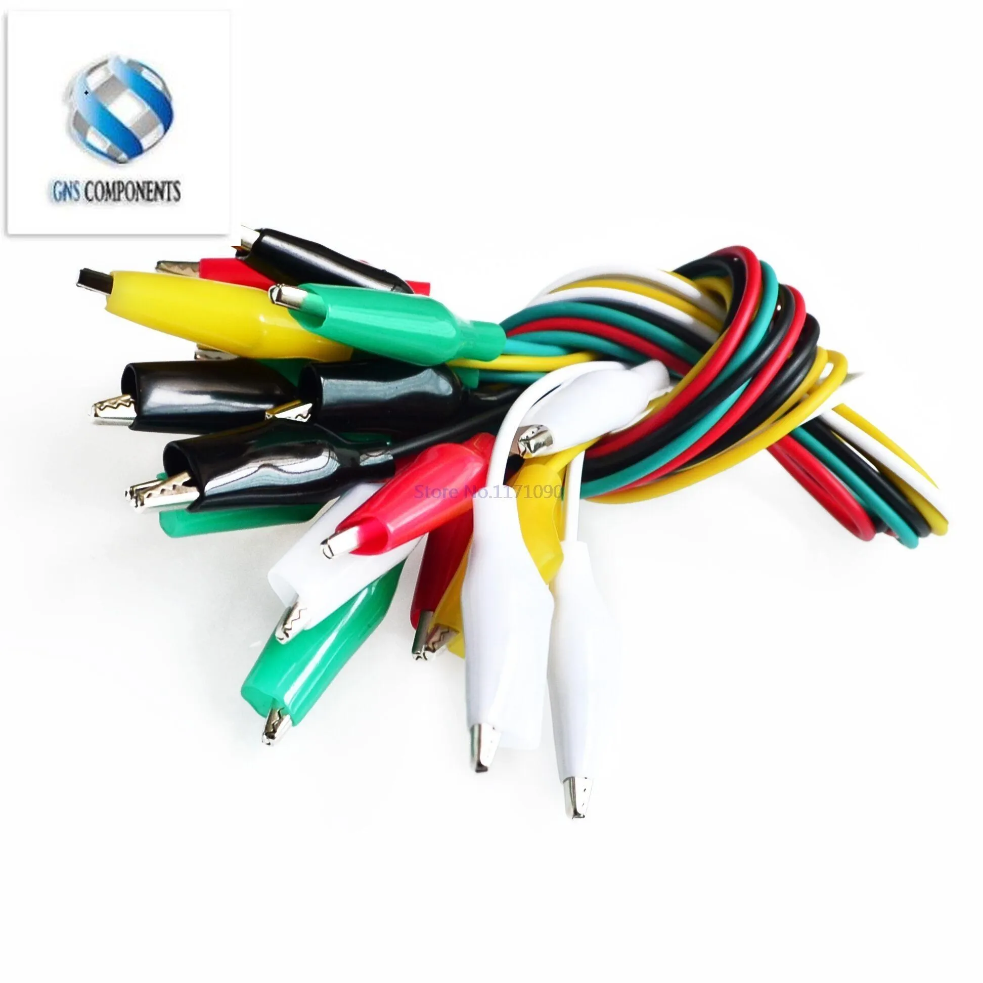

DIY test cable test folder test hook clip 10pcs 5colore 46cm length doulbe head in stock excellent quality