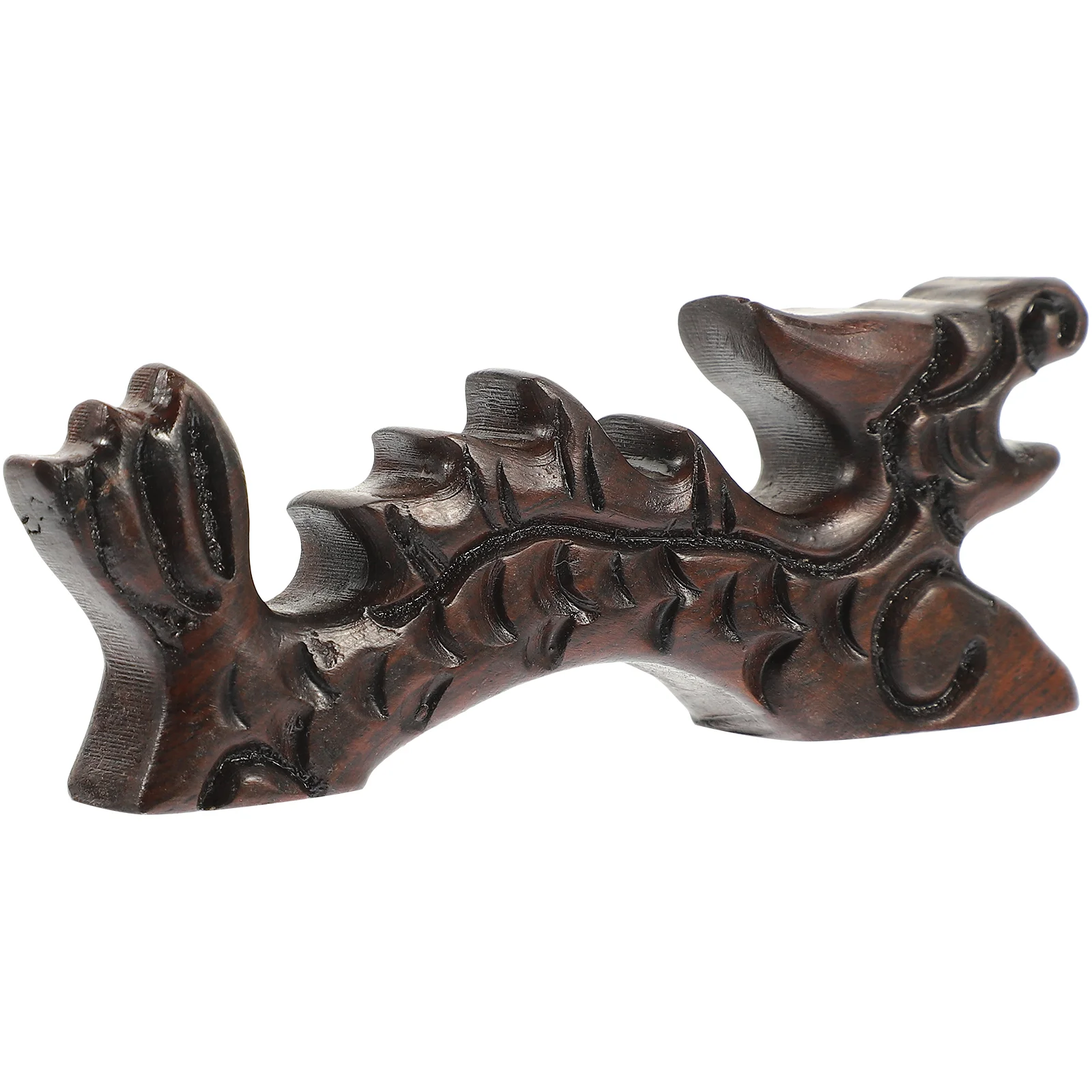 

Pen Rest Office Desk Supplies Chinese Calligraphy Holder Vintage Rack Writing Brush Stand Wooden Storage
