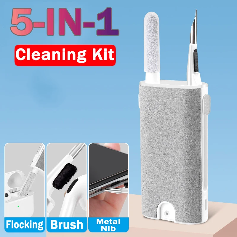 Case Cleaning Tool Brush Pen Cleaning Wipe For Tablets Cell 