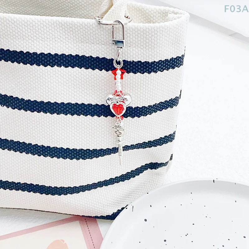 Ретро Хэллоуин Крест Любовь Сердце Ремешок для мобильного телефона Y2k Имитация