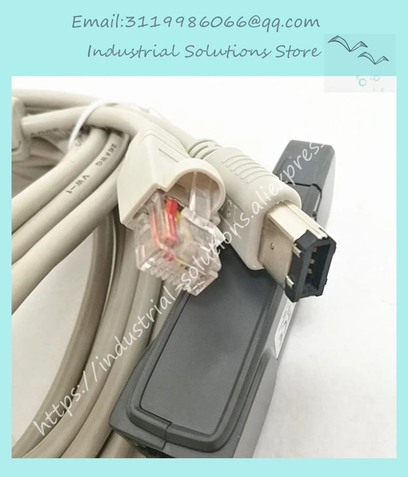 ASD-CNUS0A08 новый оригинальный кабель для DELTA Servo ASD серии программирования и отладки, кабель связи для ПК ASD-CNUS0A08 новый оригинальный кабель для DELTA Servo ASD серии программирования и отладки, кабель связи для ПК