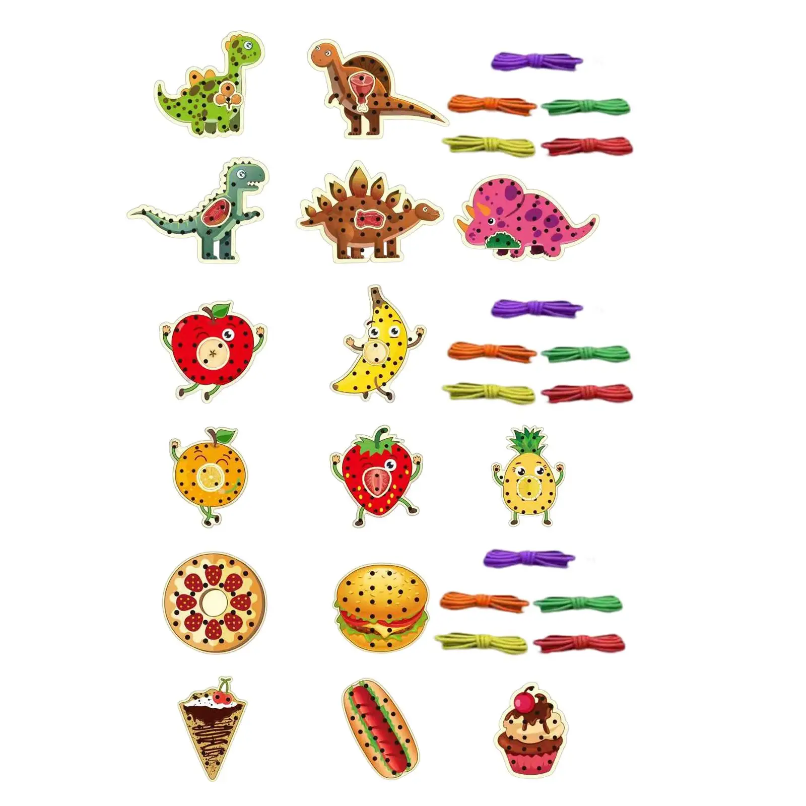 

Обучающая игрушка со шнуровкой, ролевая игра, удостоверение личности, деревянная доска для шитья