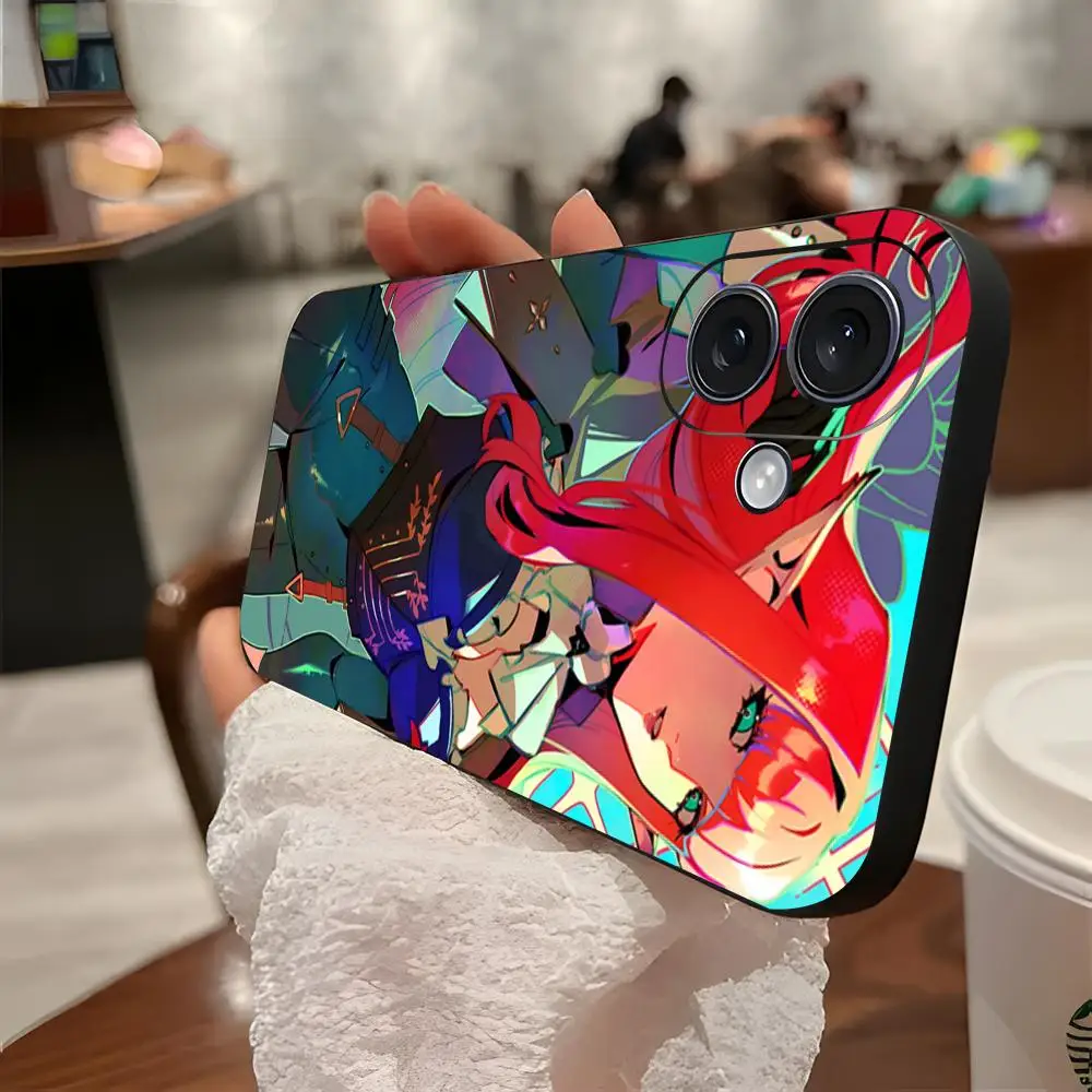 Чехол для телефона M-Metap-hor R-efan-tazio Game iPhone 16 15 14 13 12 11 X XR XS 8 Plus Mini Pro Max мягкий черный