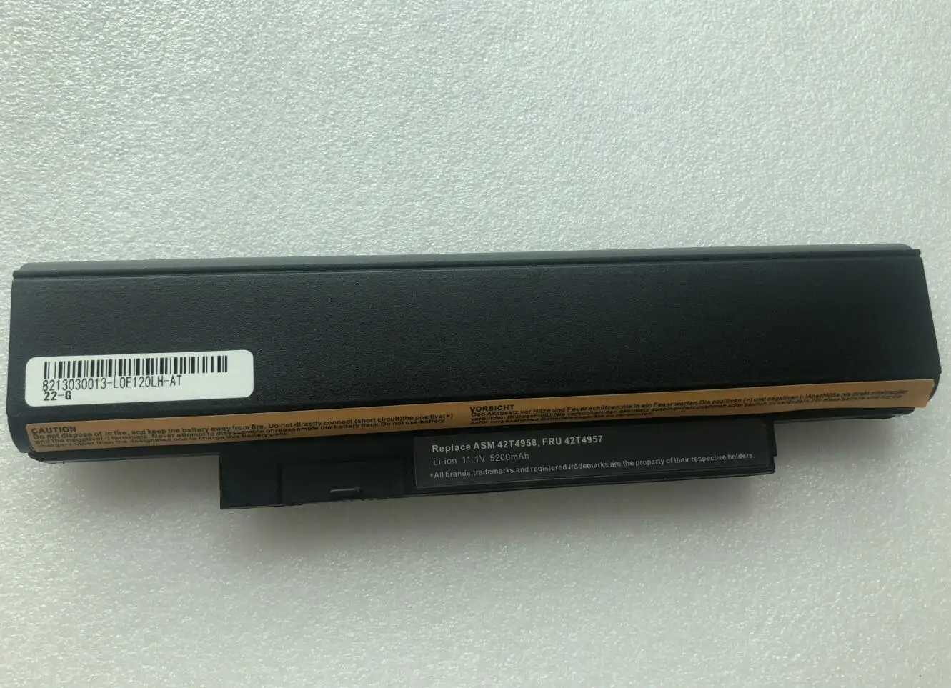 Аккумулятор для ноутбука lenovo Thinkpad E120 X121e X130e ASM 42T4948 42T4958 42T4960 42T4962FRU 42T4947 42T495 42T4959 |