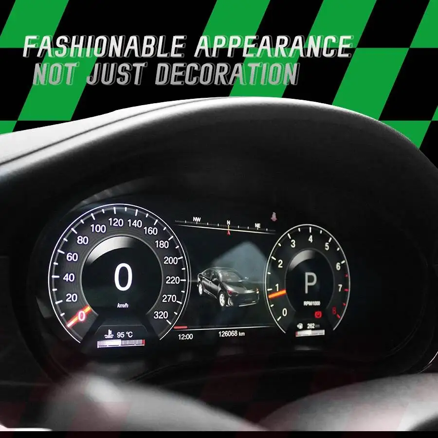 Фото Цифровая приборная панель LCD для Buick Excelle, Opel Zafira, Astra 2009-2014: виртуальный кокпит, спидометр, тахометр №2
