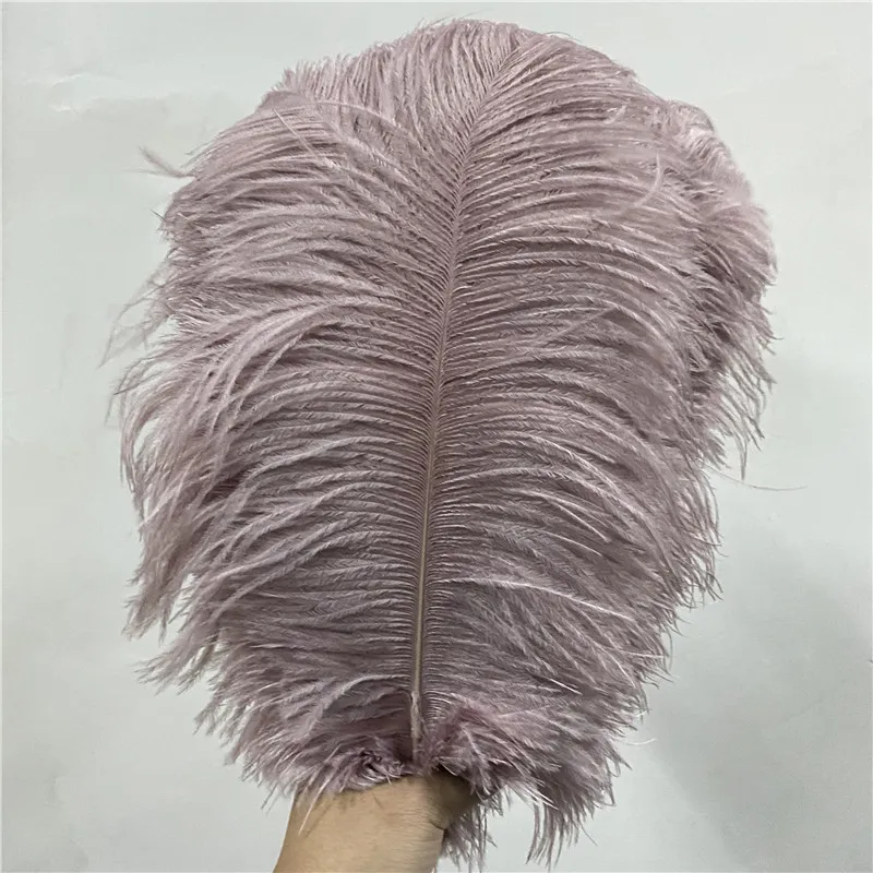 

Wholesale 50pcs/lot High Quality Ostrich Feather Christmas 14-16inches/35-40cm Diy Decoration Supplies Plumes Plumas