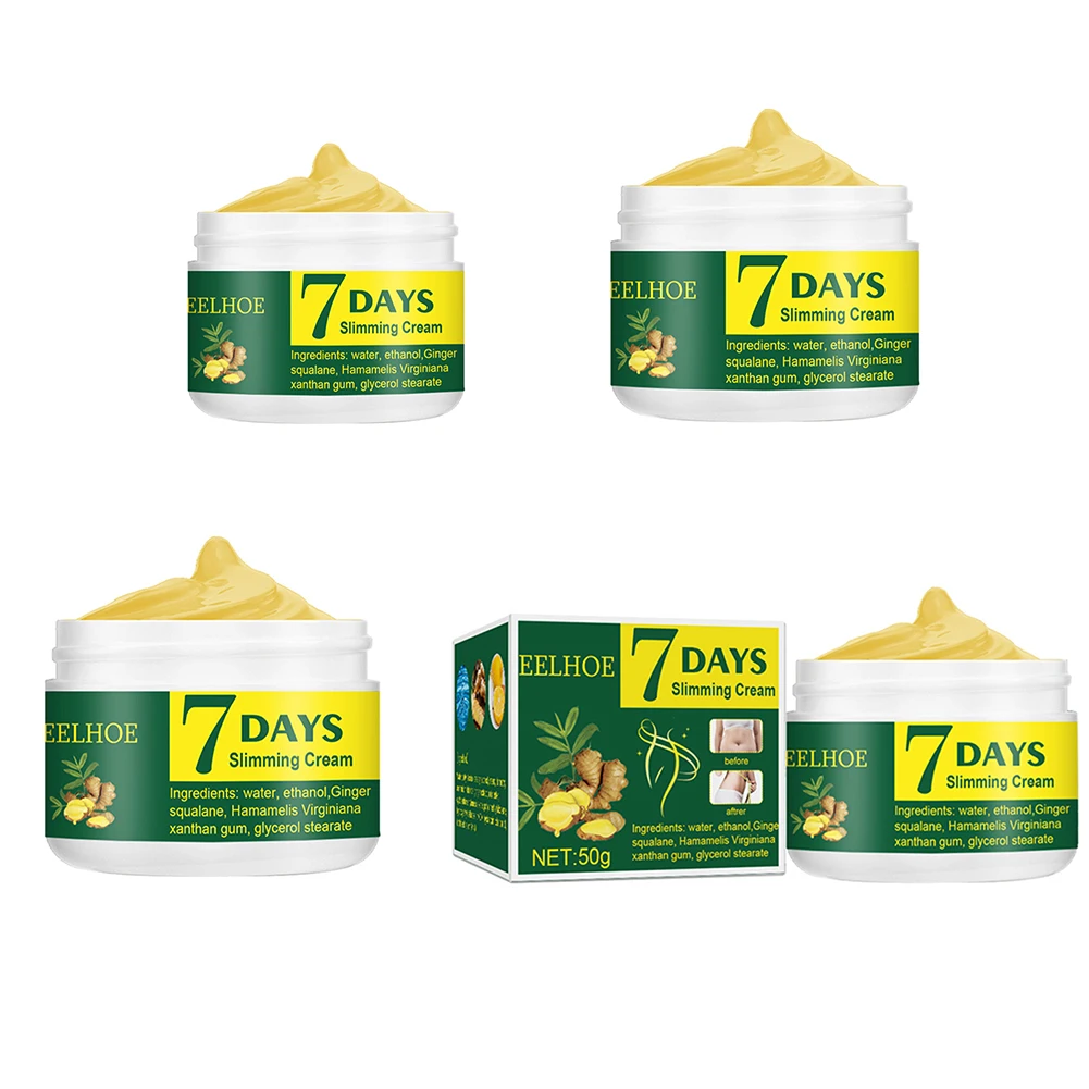 

10/30/50g Ginger Slimming Cream Weight Loss Massage Anti-Cellulite Belly Fat Hot Burning Body Shaping Burning Creams Health Care
