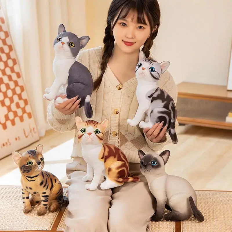 

Kids Plushies Toy Cat Stuffed Kids Toys Bedroom Decorative Animal Dolls Stuffed Animal Plushies Animal Peluche Doll For Kid