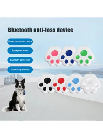 Новый беспроводной Bluetooth GPS-трекер для домашних животных, скрытое умное устройство слежения против потери для собак и кошек, локатор, ошейник для домашних животных, аксессуары