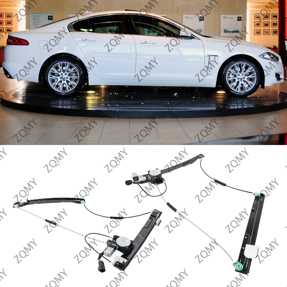 1 шт. автомобильный передний стеклоподъемник в сборе для Jaguar XF 2009-2015 XFR 2010-2015 XFR-S