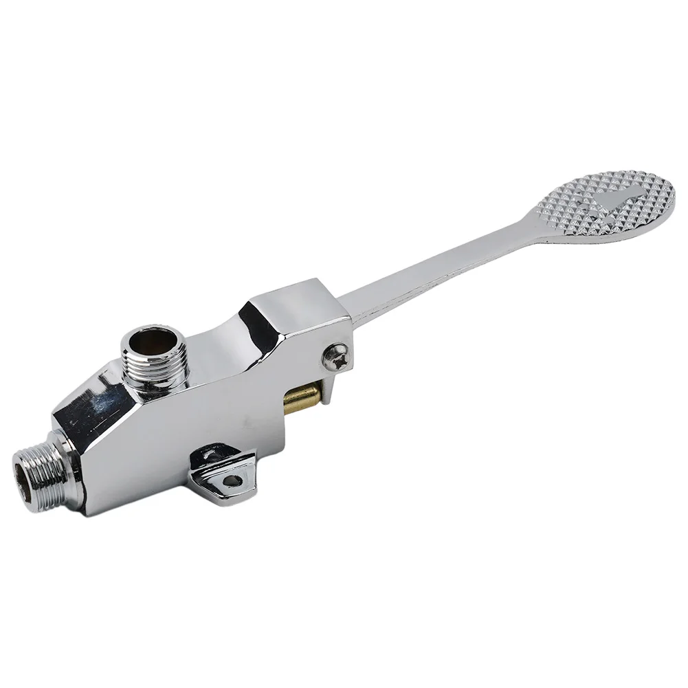 

Switch Valve Foot-operated Faucet For Hospitals School Office High-quality Single Cold Switch Wash Basin Faucet