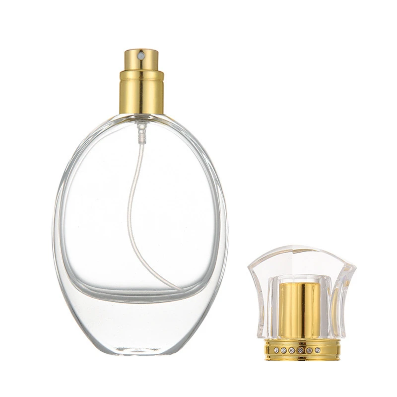 YUXI высококачественная хрустальная крышка стеклянный флакон для