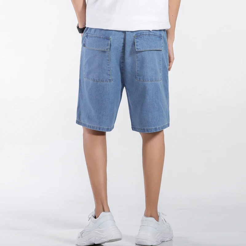 Baggy Jeans 7XL Plus Size Denim Jeans Mens Shorts Jeans High Quality Casual Pants Denim Trousers Fashion Male 2022 Summer New